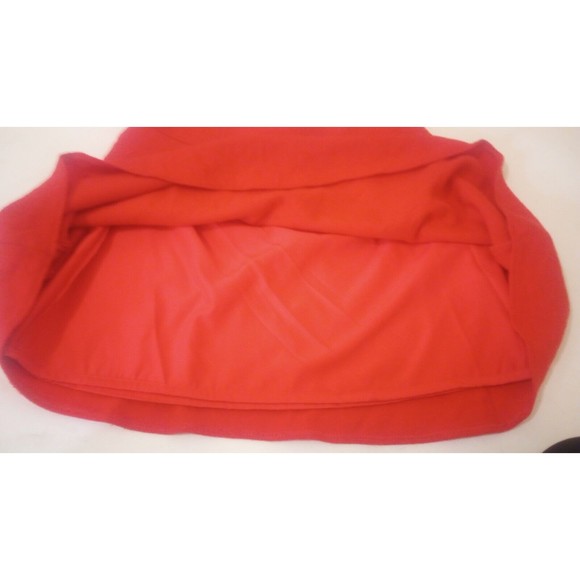 Boden Womens Sz 2 Skirt Mini 65% Wool Blend Orange Side Zip Fully Lined Spring - Picture 7 of 11